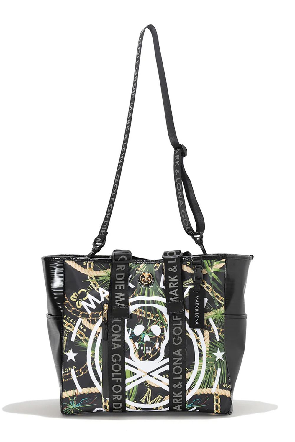 【2026SS 木村拓哉さん着用 VOL.7】 RIVIERA TOTE BAG / ボタニカルグラフィック 2WAYトートバッグ (ブラック)