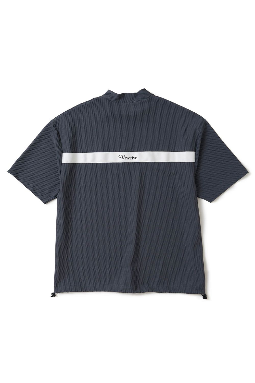 【26SS】 AIRY AWA MOCK / ワッフル生地 バックライン モックネックTシャツ (グレー)