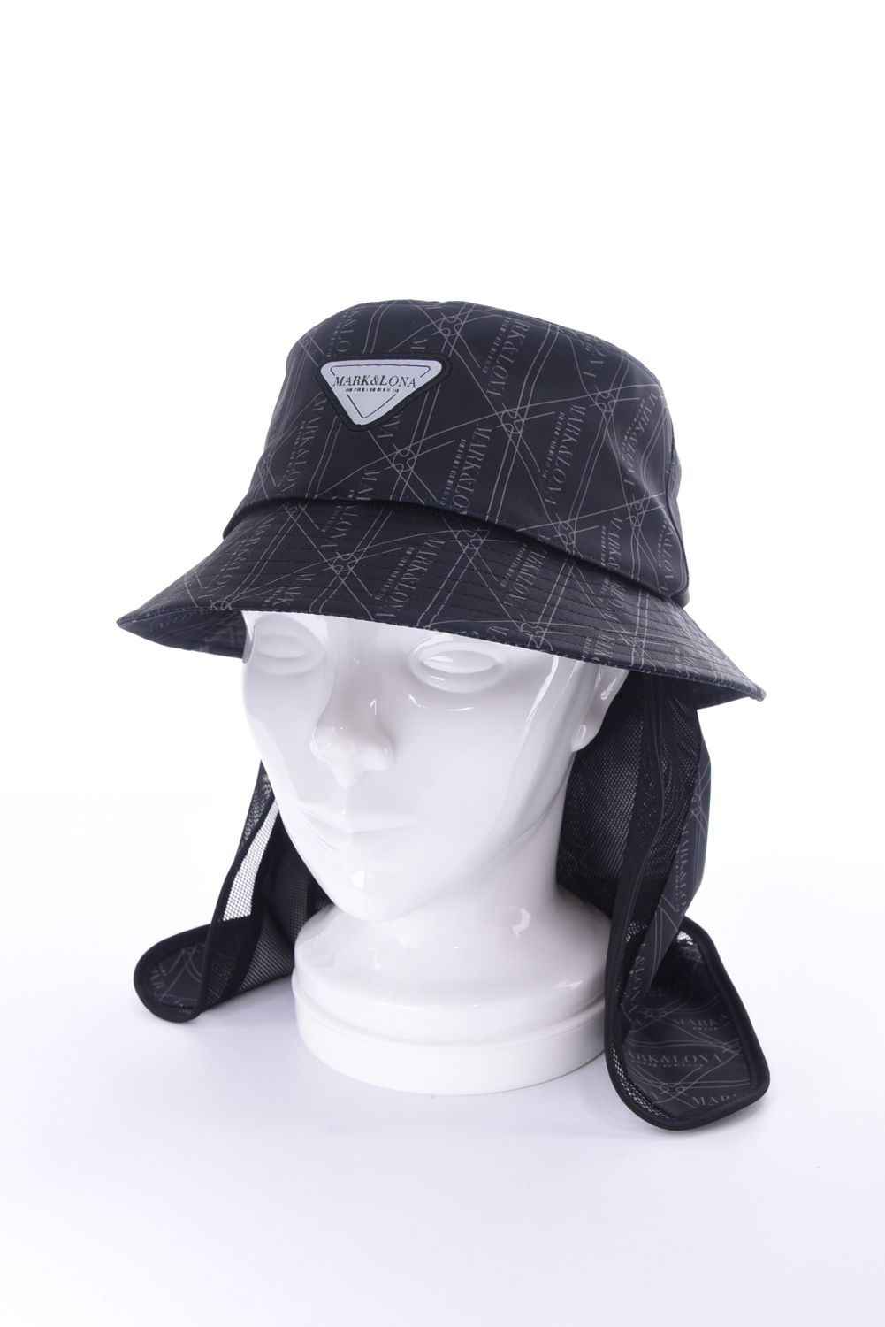 マークアンドロナ　ゴルフ　ベルト　スカル　ロゴ　ブラック　ホワイト MARK&LONA - Rev Marker Belt | ベルト | ブラック | ユニセックス