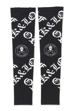 【26SS】【ユニセックス】 SOVEREIGN UV ARM SLEEVE / レターフォントロゴ アームカバー (ブラック)