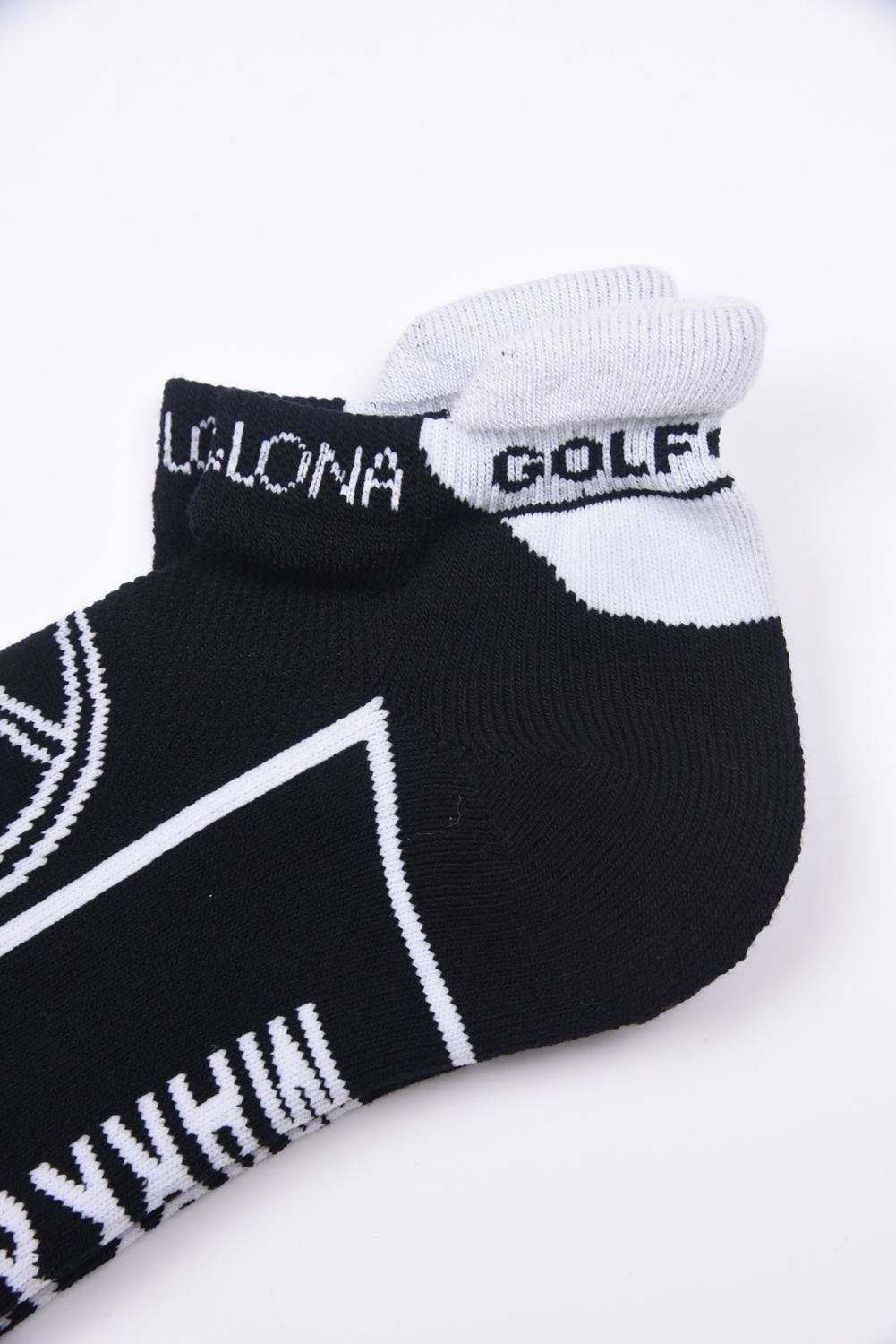 【26SS】 ROUND SKULL ATHLETIC LOW SOCKS / サークルスカルジャカード スニーカー丈 ローソックス (ブラック)