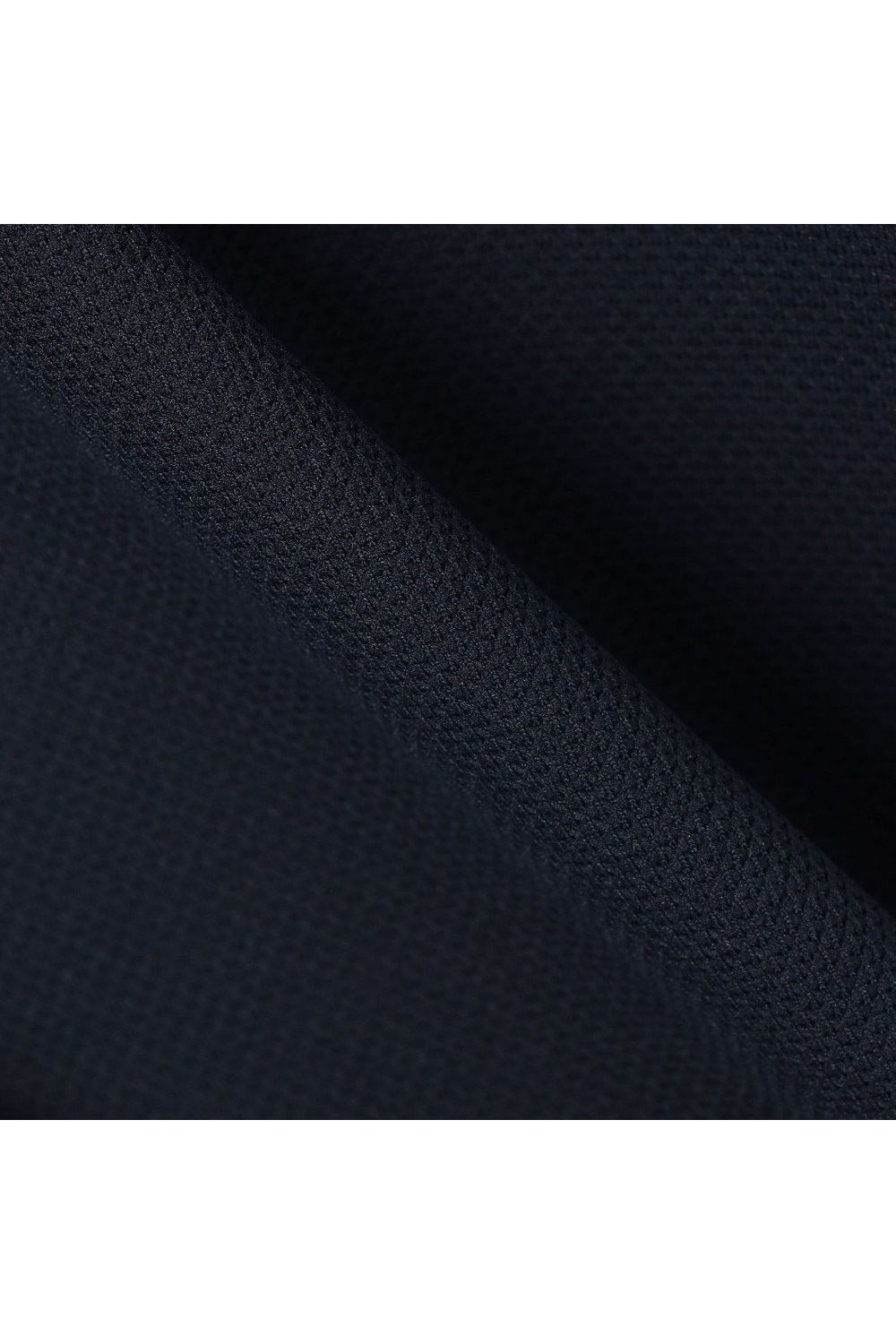 【26SS】 MEN'S LINE HIGHNECK RF / カノコ生地 ラインロゴテープ リラックスフィット モックネックTシャツ (ネイビー)