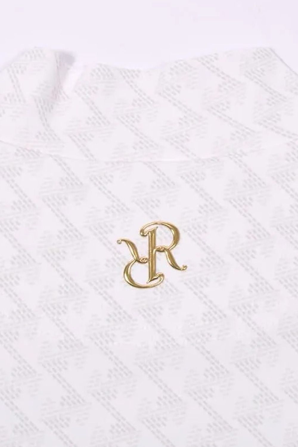 【26SS】【レディース】 WOMENS GM PRINT MOCK NECK / GMプリント モックネック (ホワイト)*