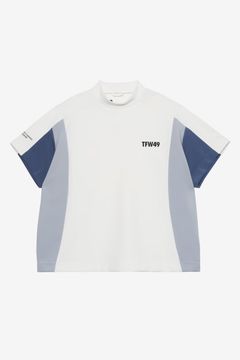 【26SS】【レディース】 RELAX HALF MOCKNECK TEE / モックネックTシャツ (ホワイト)