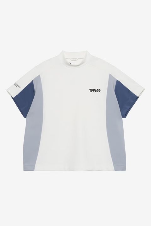 【26SS】【レディース】 RELAX HALF MOCKNECK TEE / モックネックTシャツ (ホワイト)