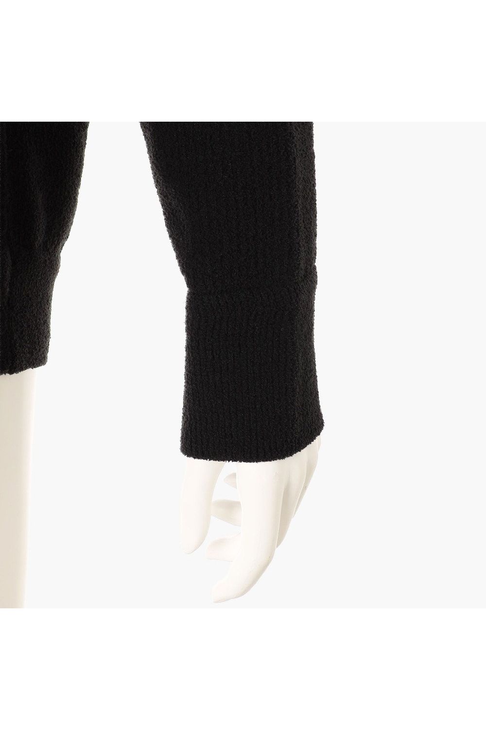 【26AW】【レディース】 WOMEN’S AIRY YARN KNIT CREWNECK / エアリーファブリック ブランドロゴ クルーネックニット (ブラック)