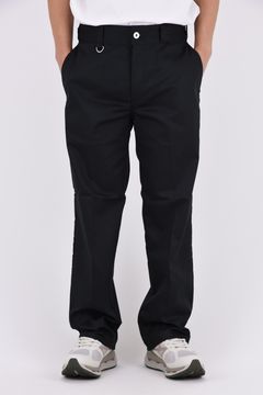 【26AW】 Dickies x DEVEREUX WORK PANTS / ディッキーズコラボ ストレッチロングパンツ (ブラック)