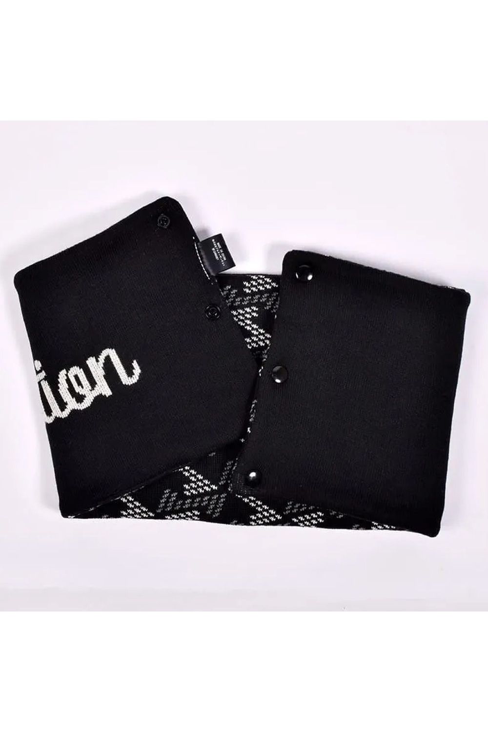 【プレゼント好適品】 REVERSIBLE NECK WARMER / リバーシブル ネックウォーマー (ブラック)