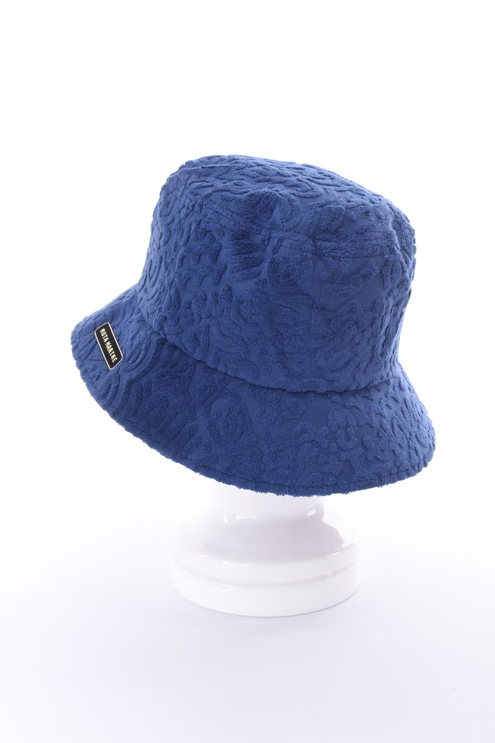 【26SS】 LINE ART PILE BUCKET HAT / パイル生地 ラインアート バケットハット (ネイビー)