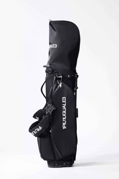 【銀行振込・代金引換不可】 【返品・交換不可】 STAND CADDIE BAG / 113ロゴ スタンド キャディバッグ ブラック
