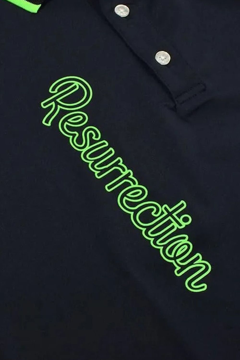 【26SS】 NEON POLO / ネオン ポロシャツ (ブラック)