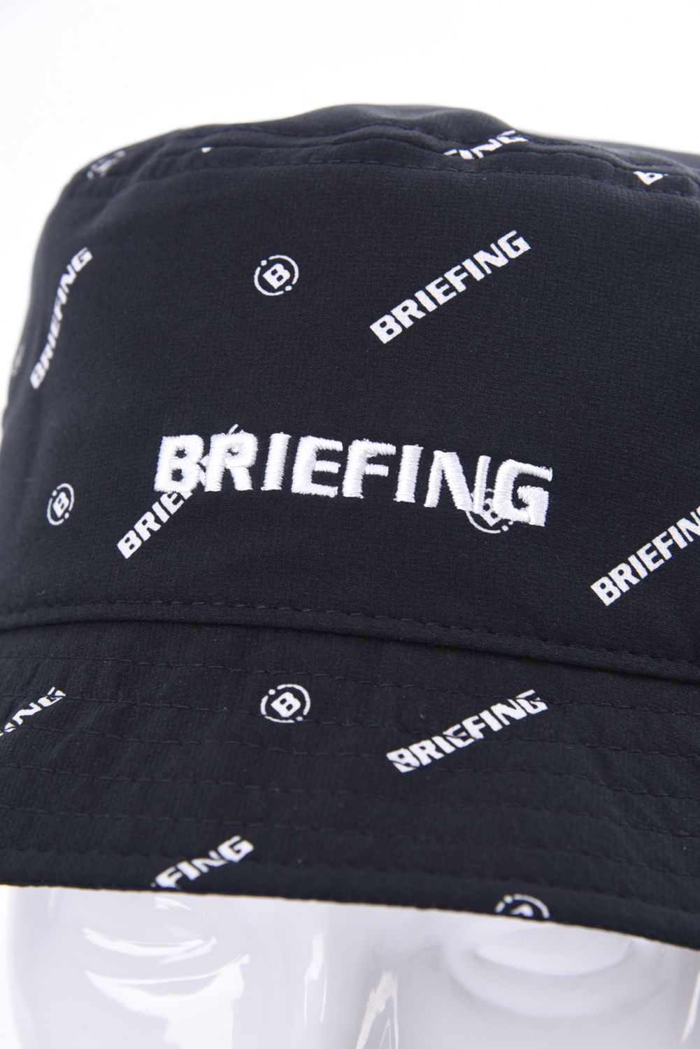 熱い販売 BRIEFING - MS MONOGRAM HAT / モノグラム バケットハット メンズウェア