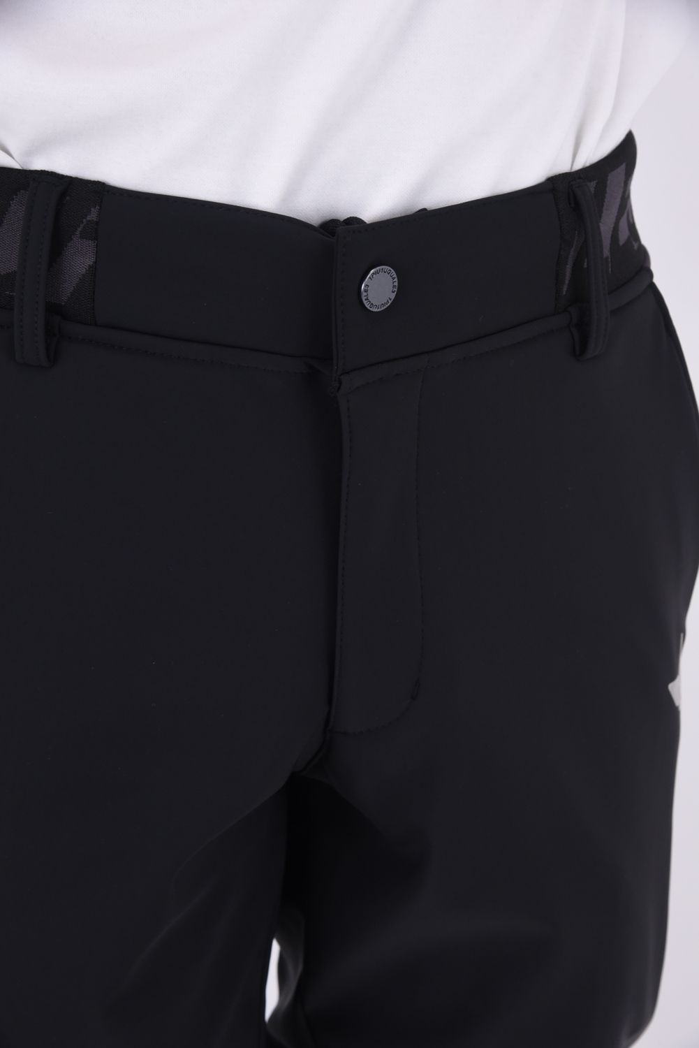 113 GOLF TRACK PANTS / ハイゲージトリコット トラックパンツ (ブラック)