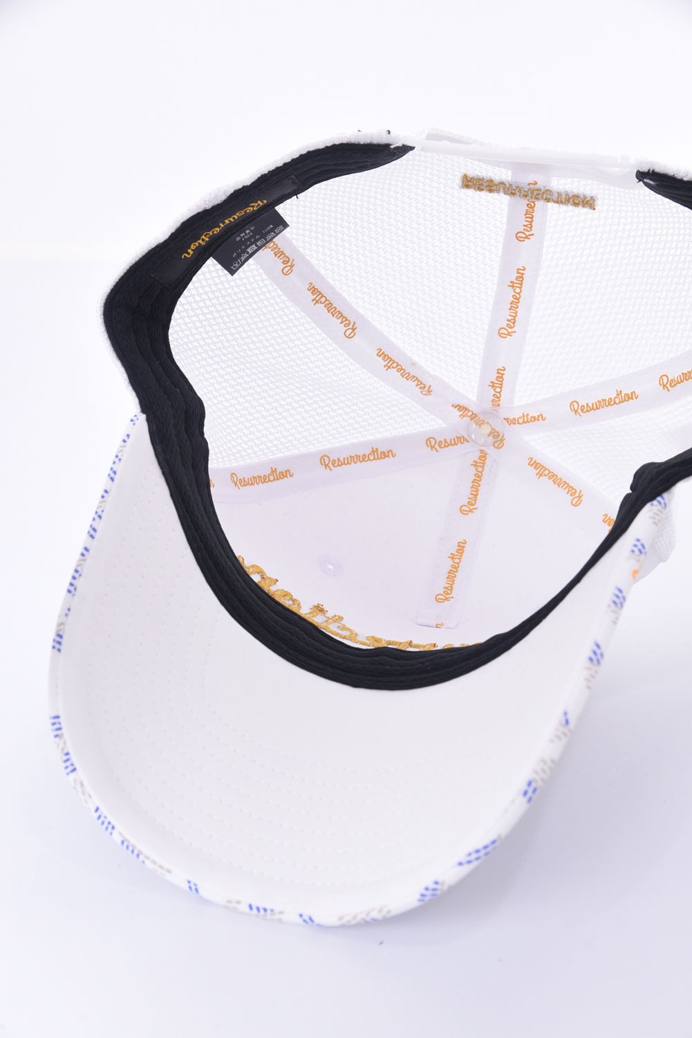 Resurrection GMロゴ プリム キャップ ゴルフ　フリー　ホワイト Resurrection - GM PRIM CAP UV / GMロゴ プリム キャップ