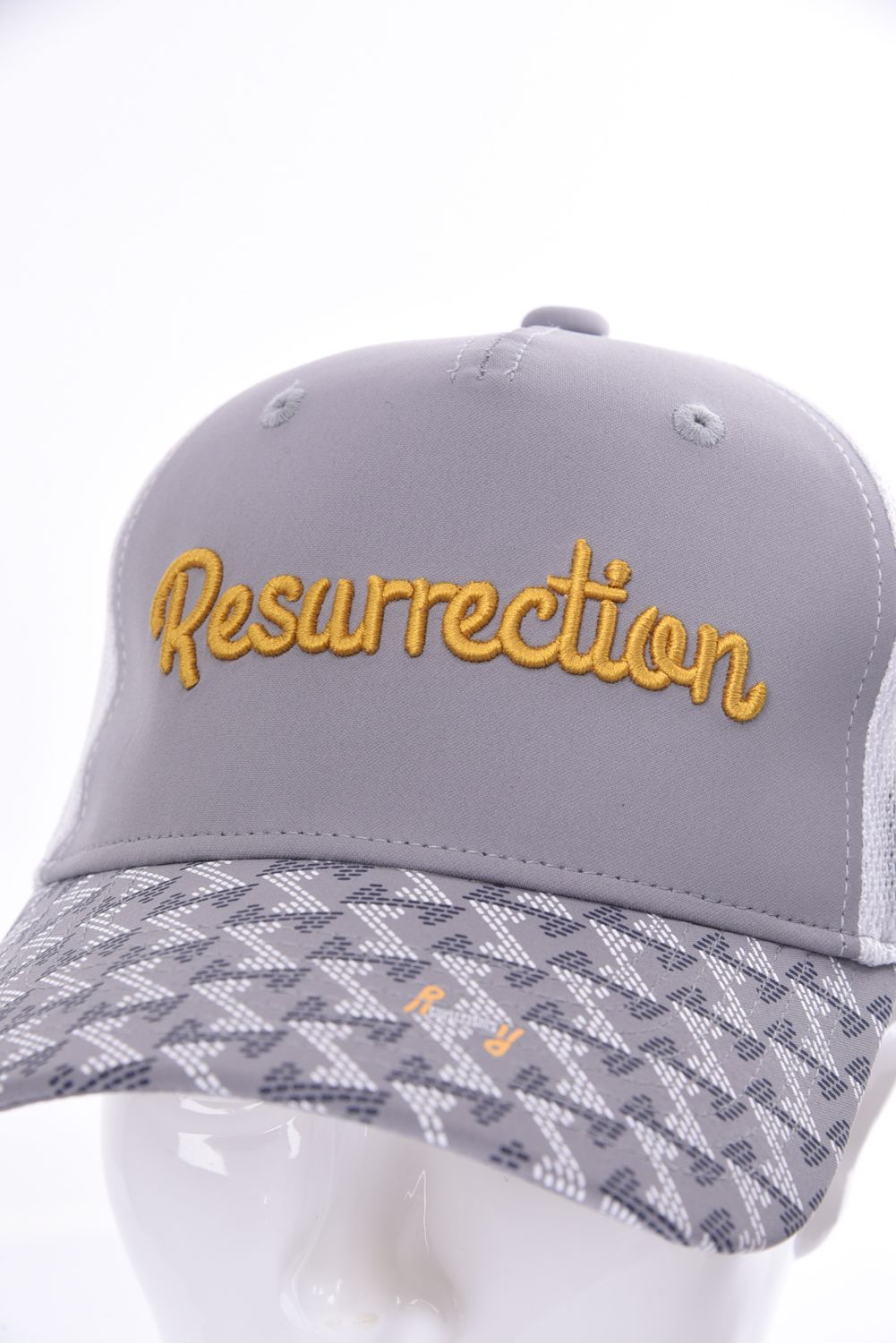 GM BRIM MESH CAP / GMロゴ ブリムメッシュ キャップ (グレー)