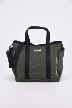 NYLON TOTE BAG / ナイロン トートバッグ (カーキ)