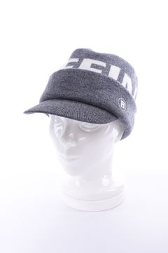 【26AW】 MEN’S WR WOOL KNIT WORK CAP / ブランドロゴ ワークキャップ (グレー)