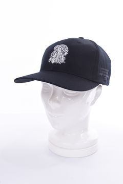 JESUS CAP / JESUS LUCHAワッペン ベースボールキャップ (ブラック)