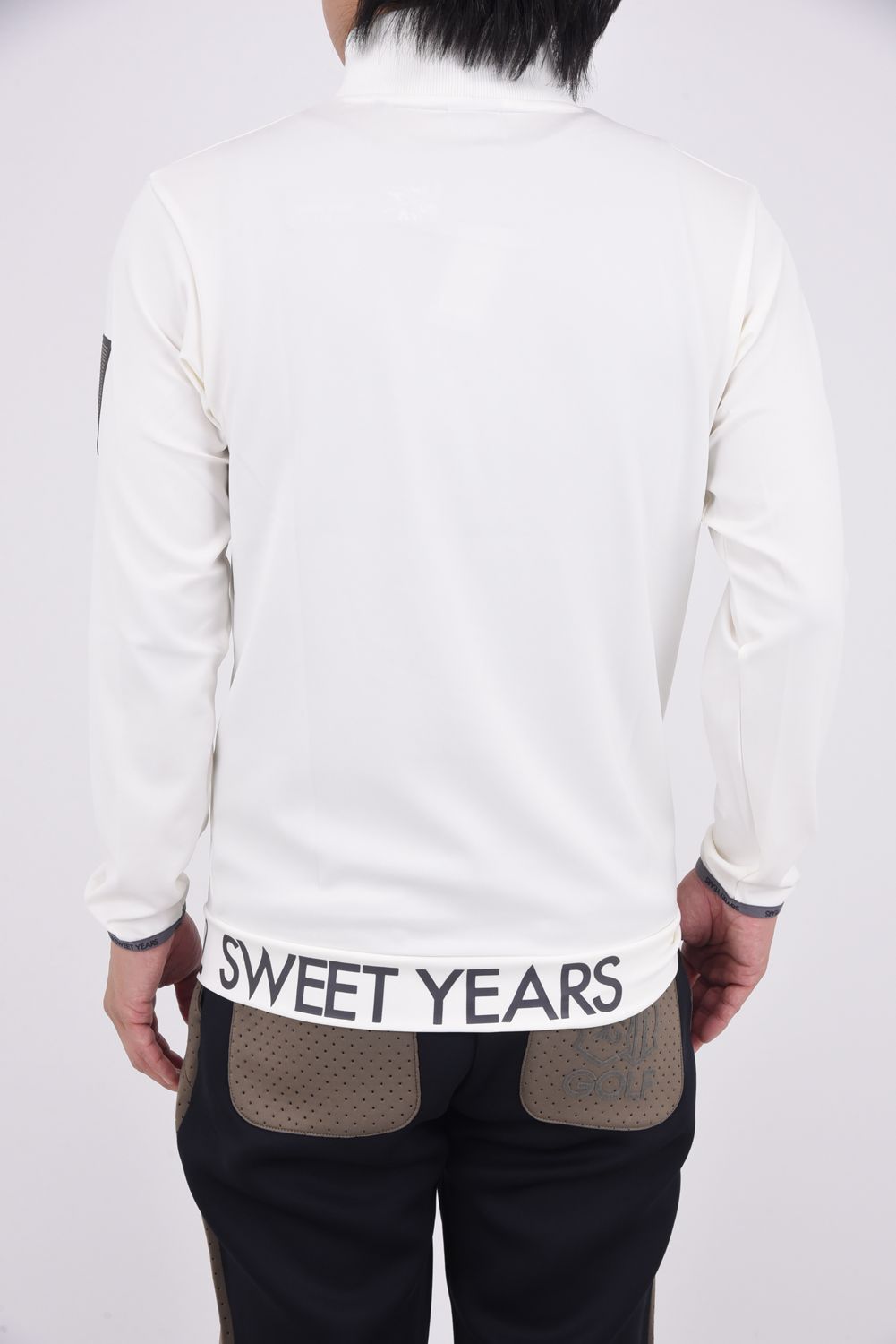 【25AW】 MAT NEO PRENE PULL ZIP SWEAT / ハーフジップ スウェット (ホワイト)
