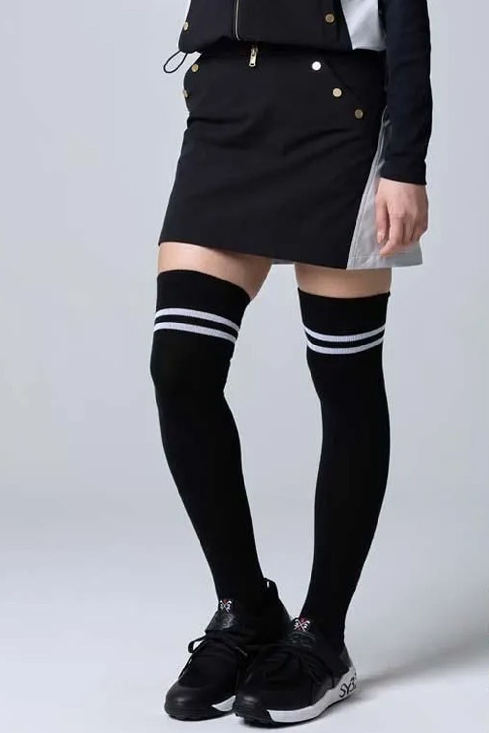 【26AW】【レディース】 LIGHT STRECH SKIRT / ストレッチ スカート (ブラック)*