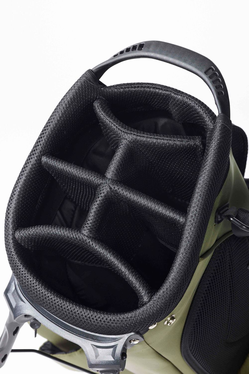 【銀行振込・代金引換不可】 【返品・交換不可】 STAND CADDIE BAG / 113ロゴ スタンド キャディバッグ カーキ