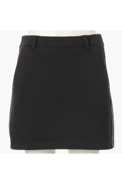 【レディース】 WOMENS WARM LOGO LINE SKIRT / 3Dロゴ ウォーム スカート (ブラック)