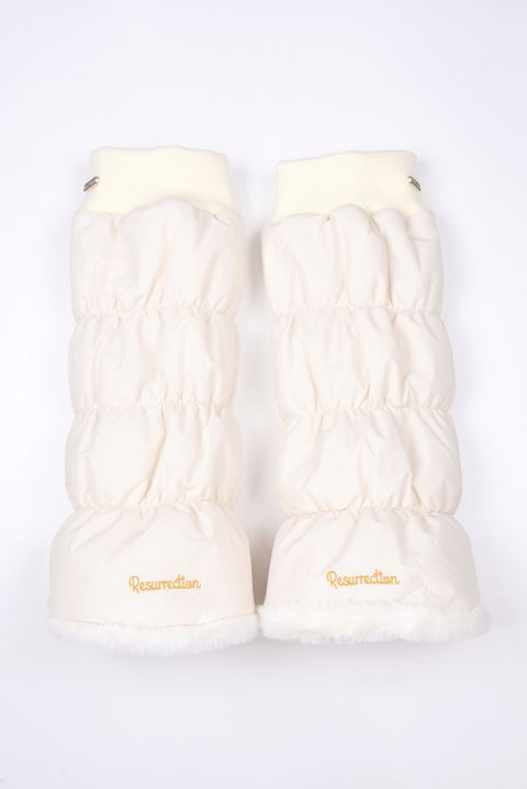 PADDED WARMERS / パデッド レッグウォーマー （オフホワイト）
