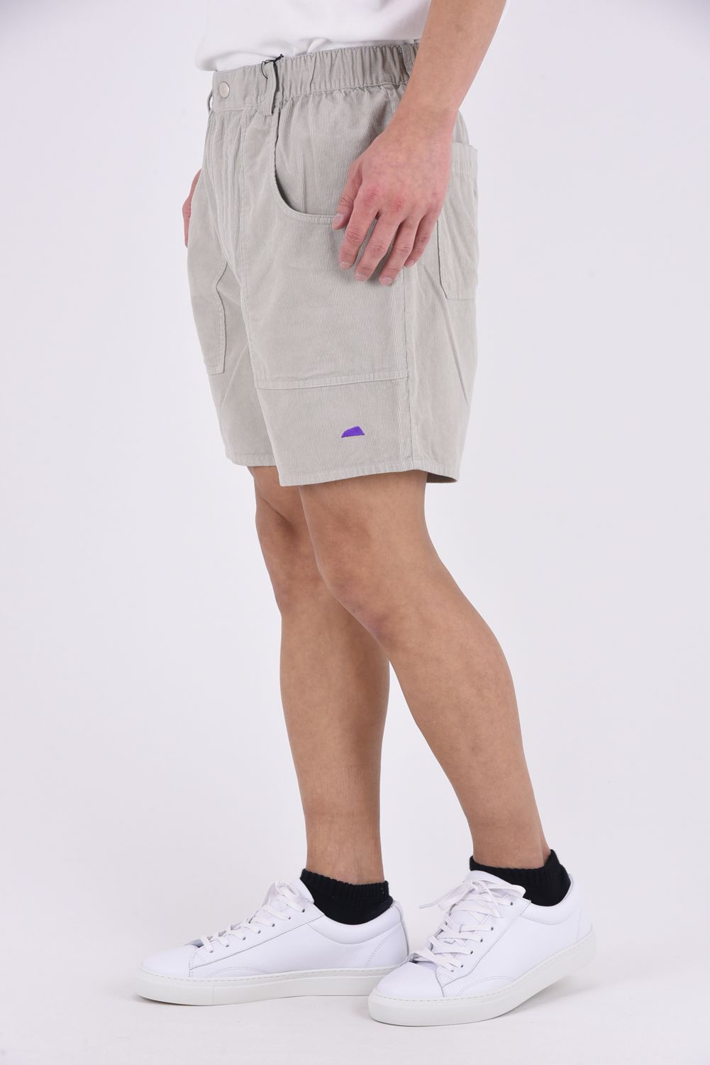 【26SS】 Uka Corduroy Shorts / 16ウェルコーデュロイ ショートパンツ (シルバーグレー)