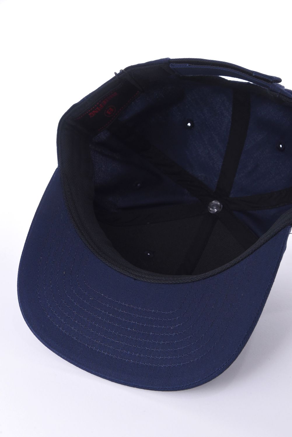 【26SS】 MEN’S BG LOGO FLAT VISOR CAP / BGロゴ フラットキャップ (ネイビー)
