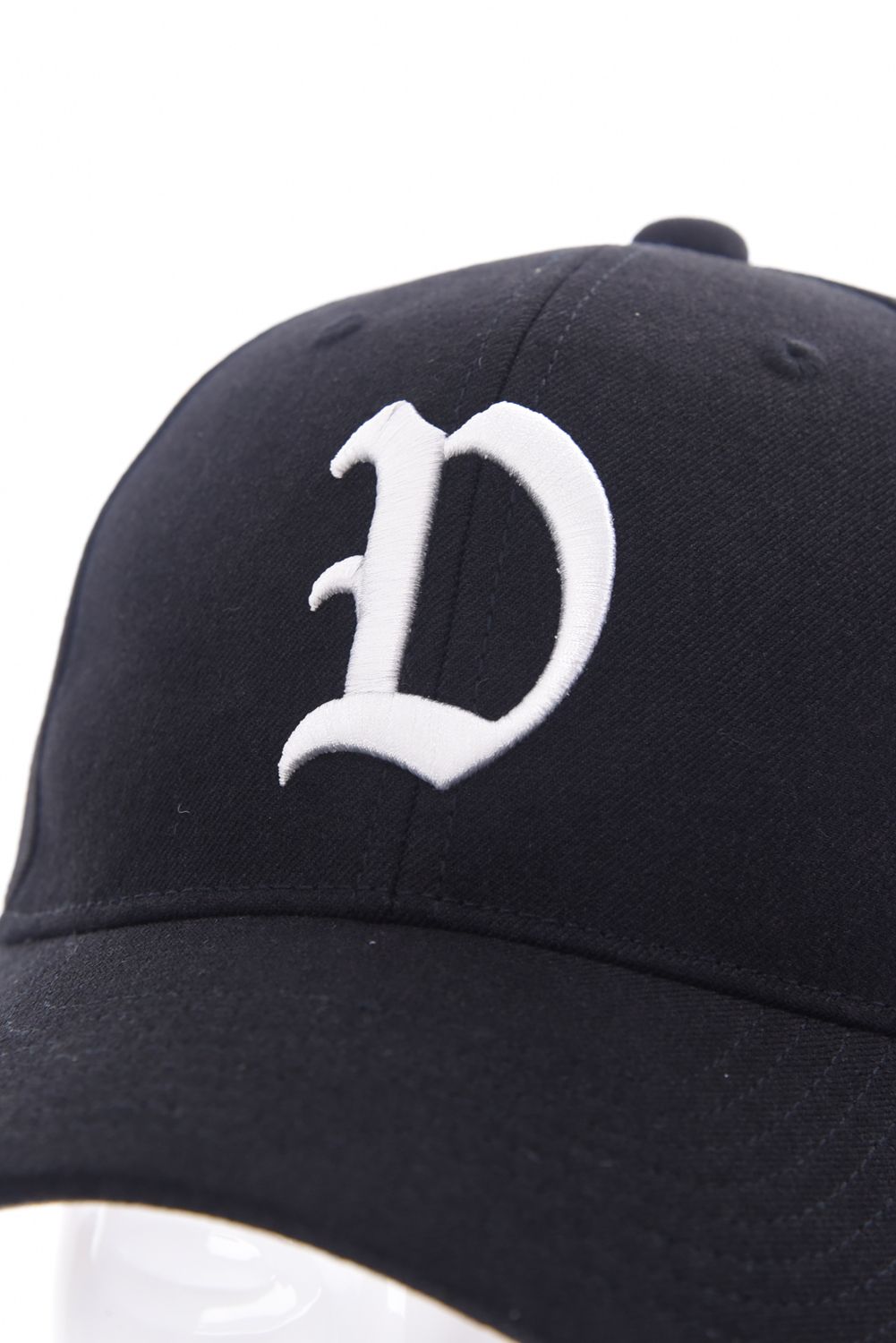 DVRX D Logo Cap / 3Dロゴ刺繍 ベースボールキャップ (ブラック)