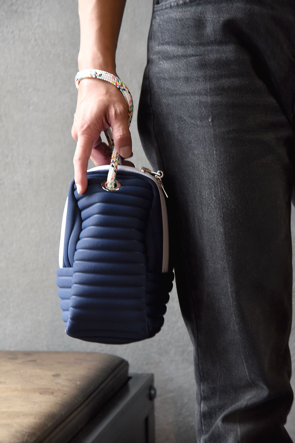 LEO LEO-1178 / レオ ワンハンドルバッグ (アブソリュートブルー）*