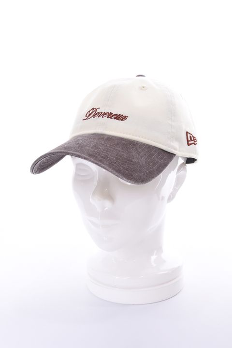 【26AW】 DEVEREUX*NEWERA CREW CAP / ニューエラコラボ ベースボールキャップ (エクリュ)