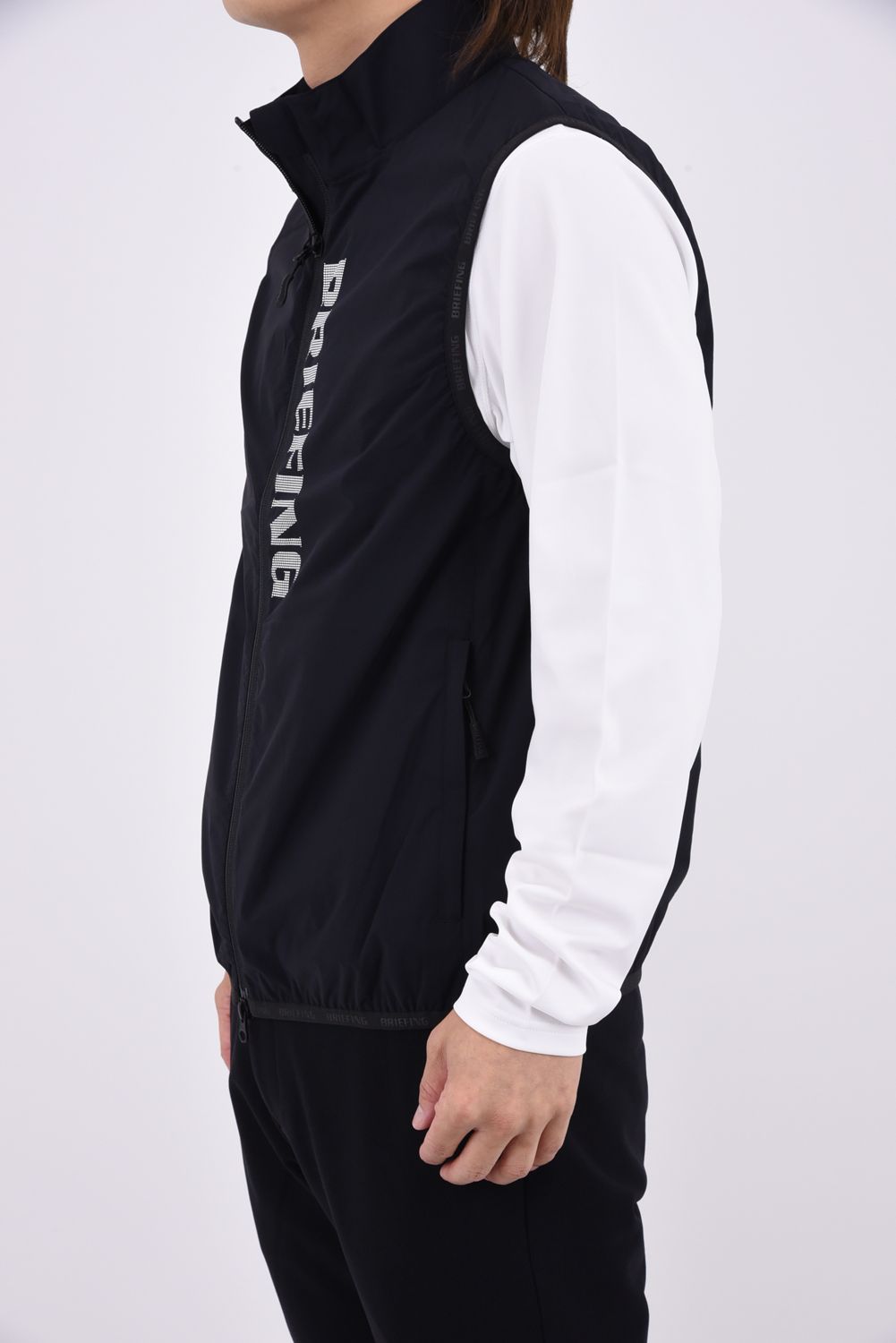 【26AW】 MS WIND VEST / ウインド ベスト (ブラック)