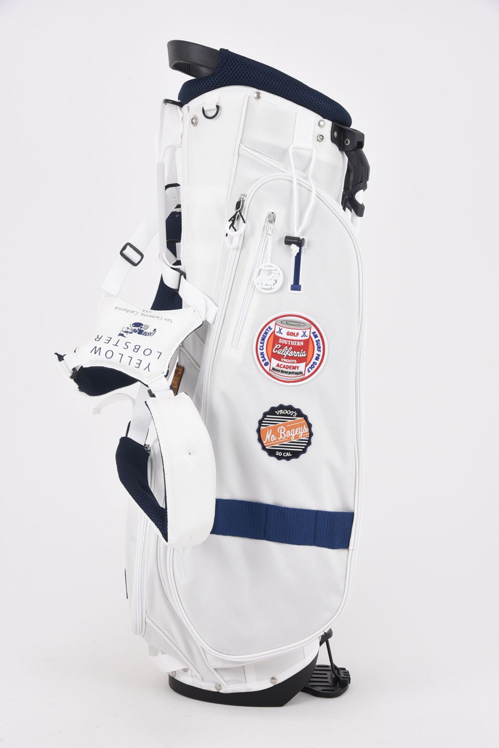 【新品】HOKKAIDO GOLF CLUB キャディバッグ ホワイト/イエロー Yellow Lobster】CADDY BAG CALIFORNIA WHITE – Zen Style