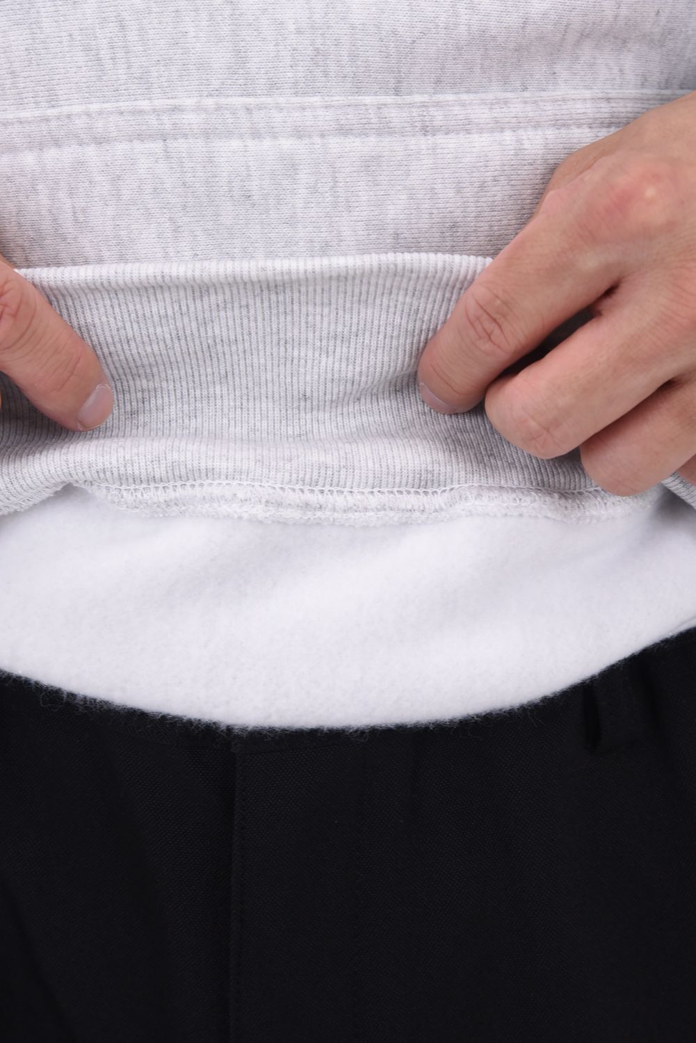 【25AW】 ACANTHUS * MUTA MARINE SWEET LOGO HOODED SWEATSHIRTS / ヘビーウェイト 裏起毛 ハートロゴ プルオーバーパーカー (グレー)