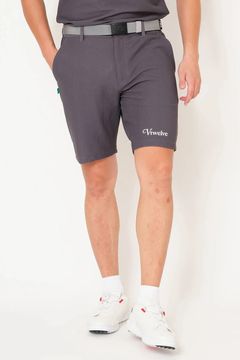 【26SS】 AIRY AWA SHORTS / ワッフル生地 ブランドロゴ ショートパンツ (グレー)