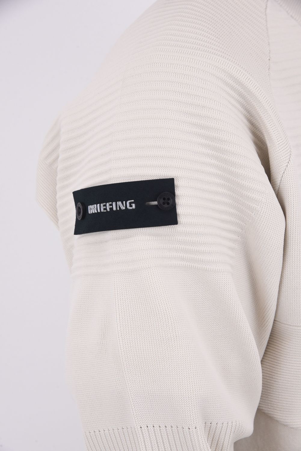 【25AW】 MEN'S WR KNIT BLOUSON / 超撥水糸 ハイネックニットブルゾン (ベージュ)