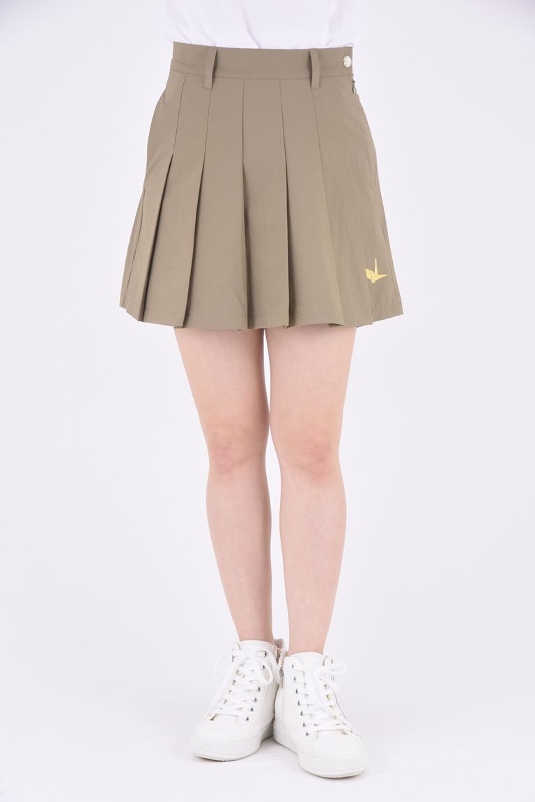 1PIU1UGUALE3 GOLF - 【レディース】 BIG PLEATS SKIRT / ブランドロゴ 