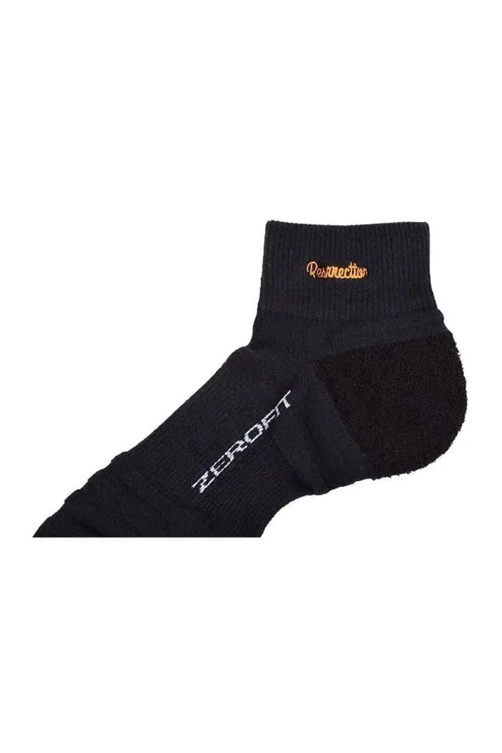 【ZEROFITコラボ】 BASIC LOGO SHORT SOCKS / ベーシックロゴ ショートソックス （ブラック）