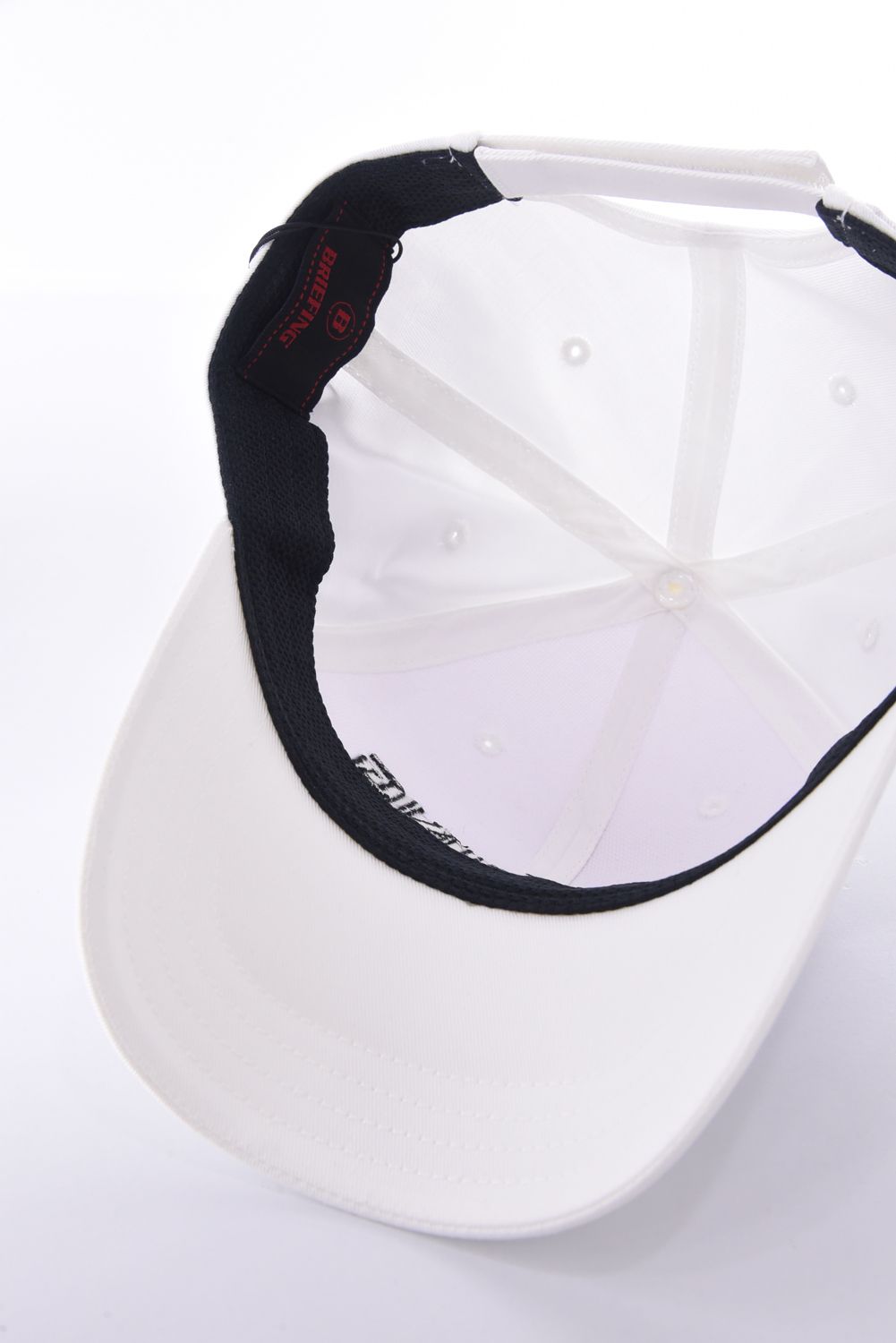 【26SS】 MEN’S BASIC CAP / ベーシック ブランドロゴ キャップ (ホワイト)