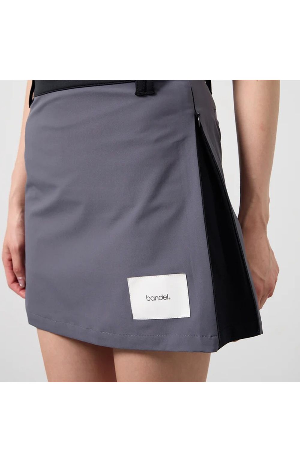 【26AW】 【レディース】 BICOLOR SWITCH SKIRT / バイカラー スウィッチ スカート (グレー)