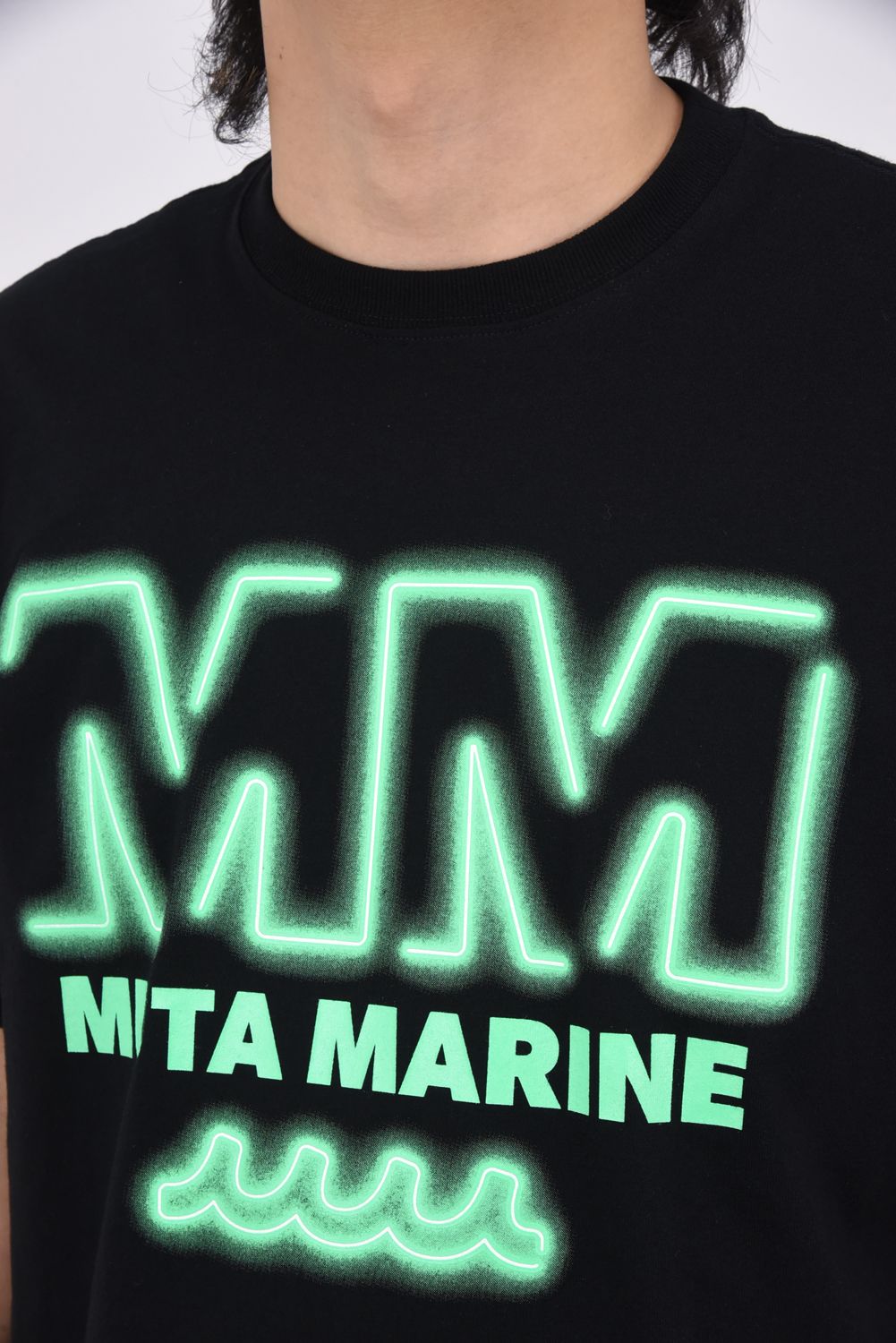 muta - 【25SS】 MM NEON T-SHIRTS / ネオンプリント クルー