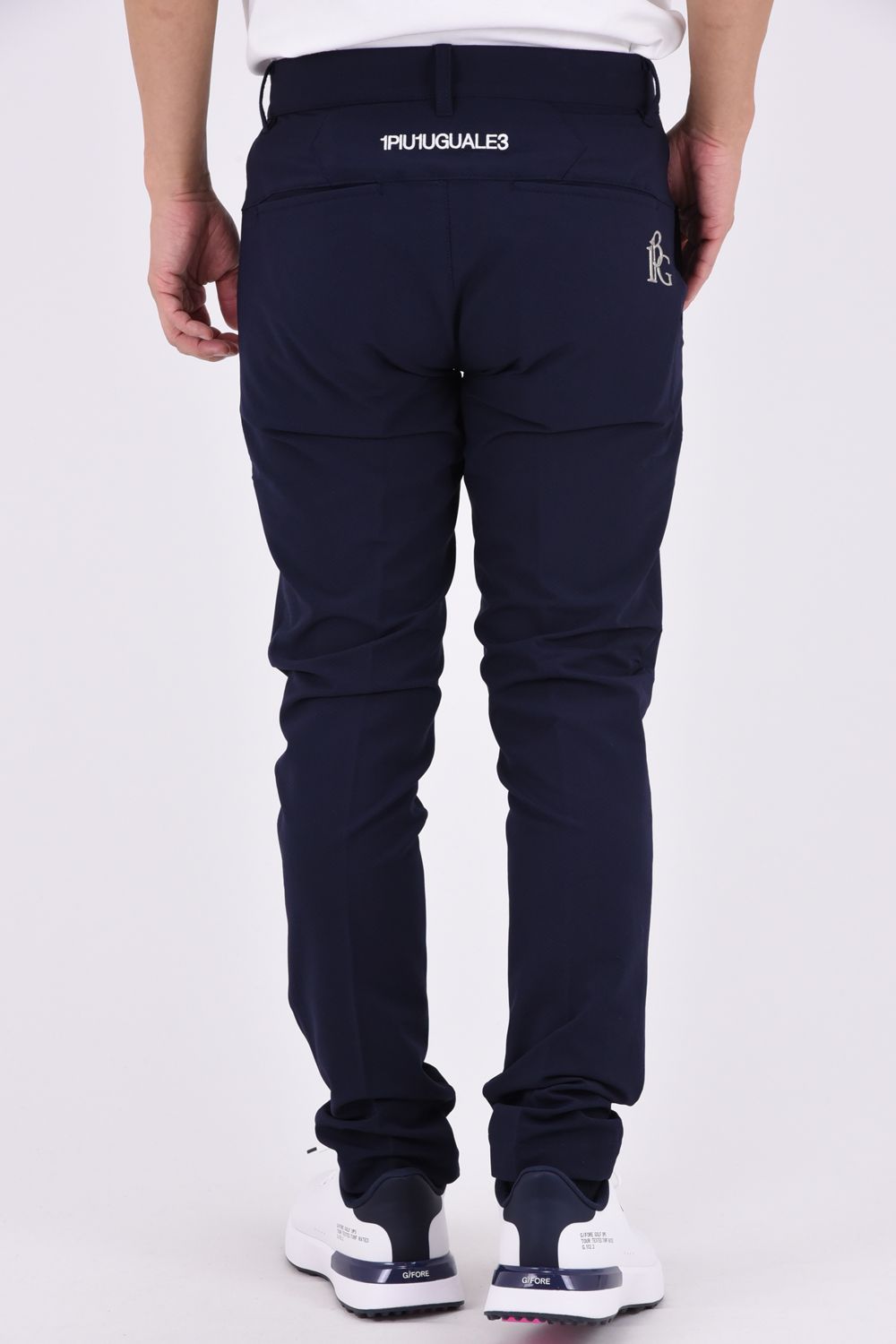 【26AW】 Long Pants / バックロゴ テーパードシルエット ロングパンツ (ネイビー)