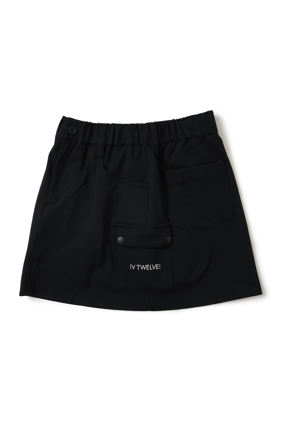 【26SS】【レディース】 SNAP SKIRT / スナップポケット スカート (ブラック)