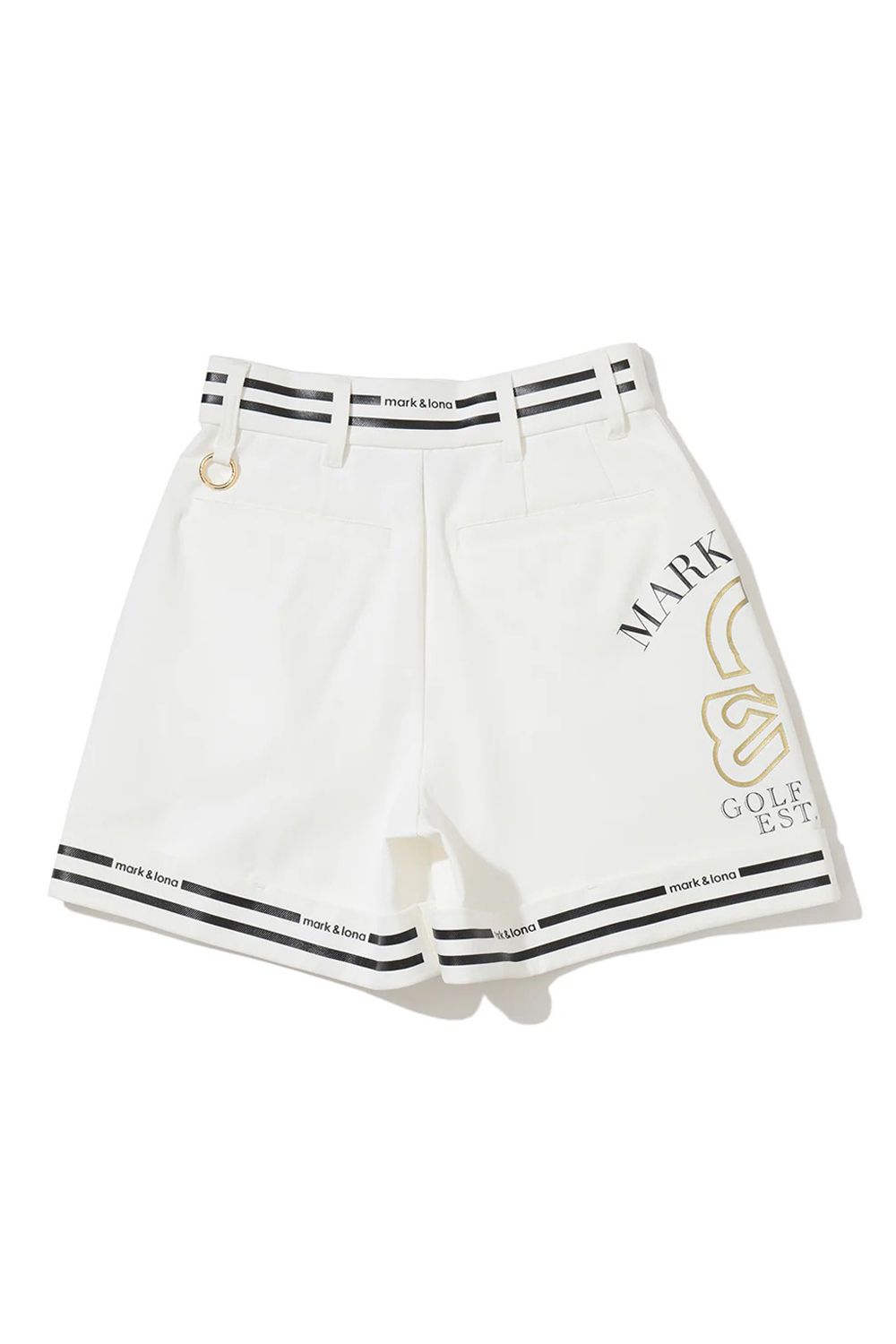 【26SS】【レディース】 VELA NAUTICA CULOTTES / バイカラー マリンテイスト キュロットパンツ (ホワイト)