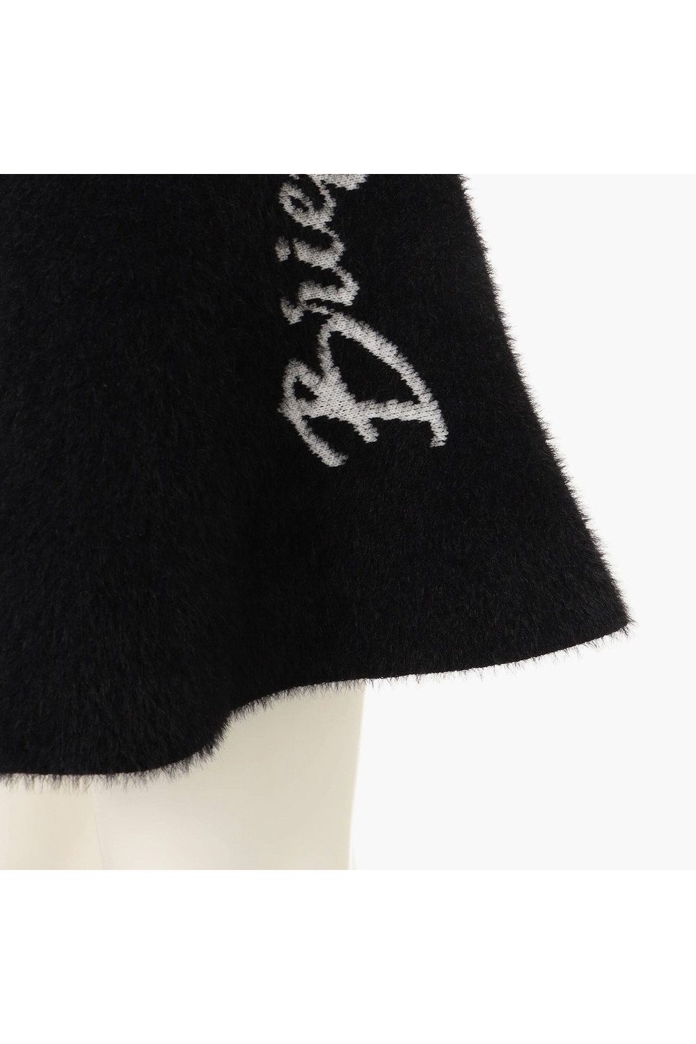 【26AW】【レディース】 WOMEN’S SHAGGY KNIT FLARE SKIRT / フレアシルエット シャギーニットスカート (ブラック)