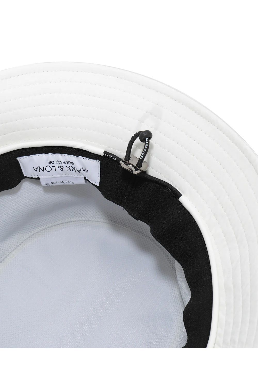 【26SS】 ULTIMA PACKABLE BUCKET HAT / エレメントスカルロゴ パッカブルバケットハット (ホワイト)