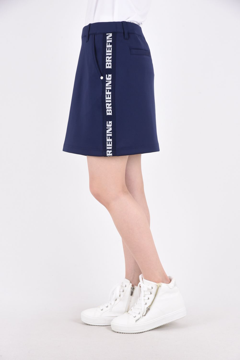 BRIEFING - WOMENS SIDE LINE SKIRT / サイドロゴライン スカート ...