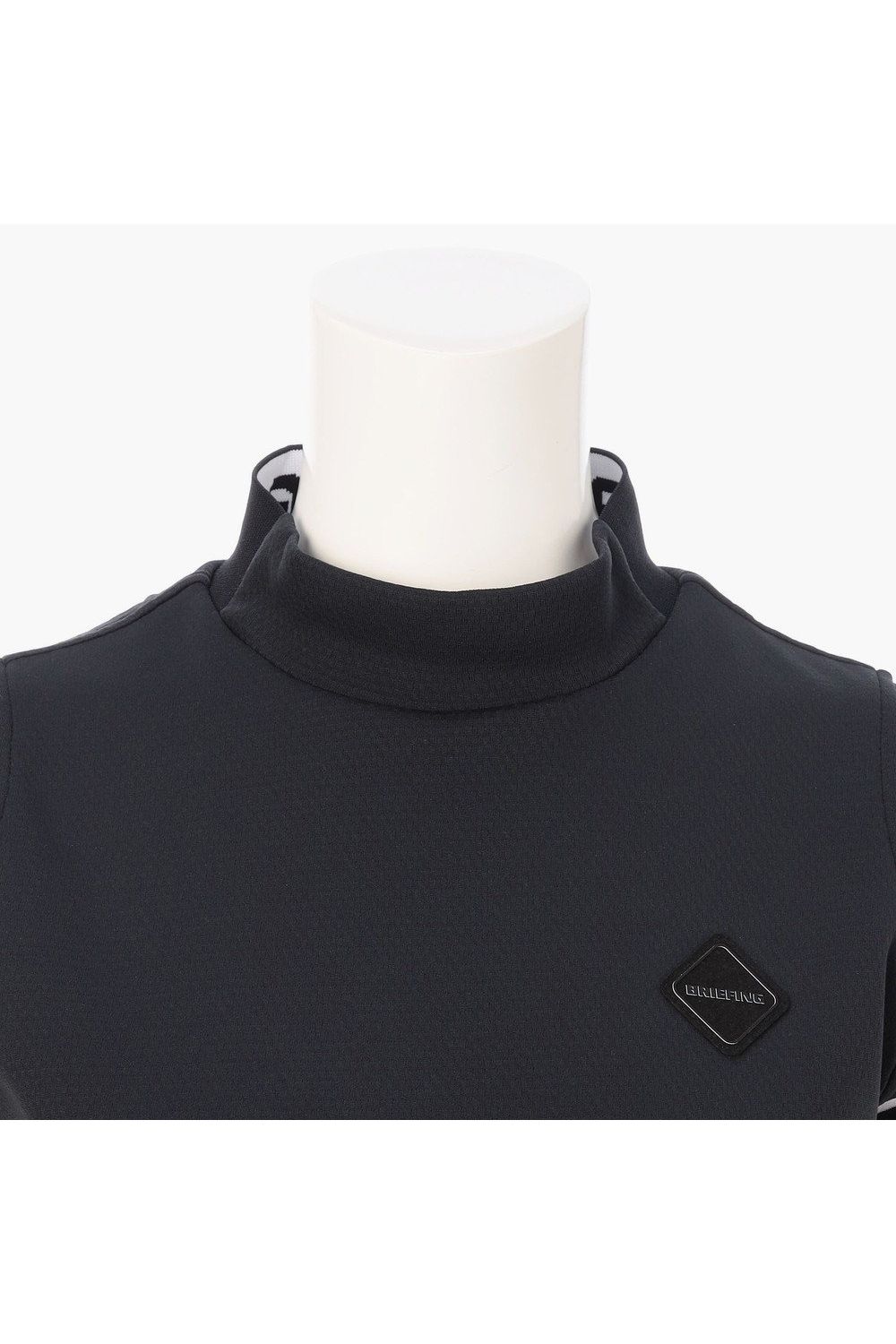 【26SS】【レディース】 WOMEN’S NECK LOGO NS HIGHNECK / ダイヤモンドロゴ ノースリーブ ハイネックトップス (ブラック)