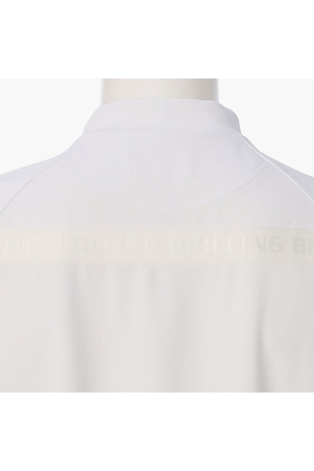 【26SS】 CE MEN’S BACK LOGO LINE HIGHNECK RF / ロゴテープ リラックスフィット モックネックTシャツ (ホワイト)